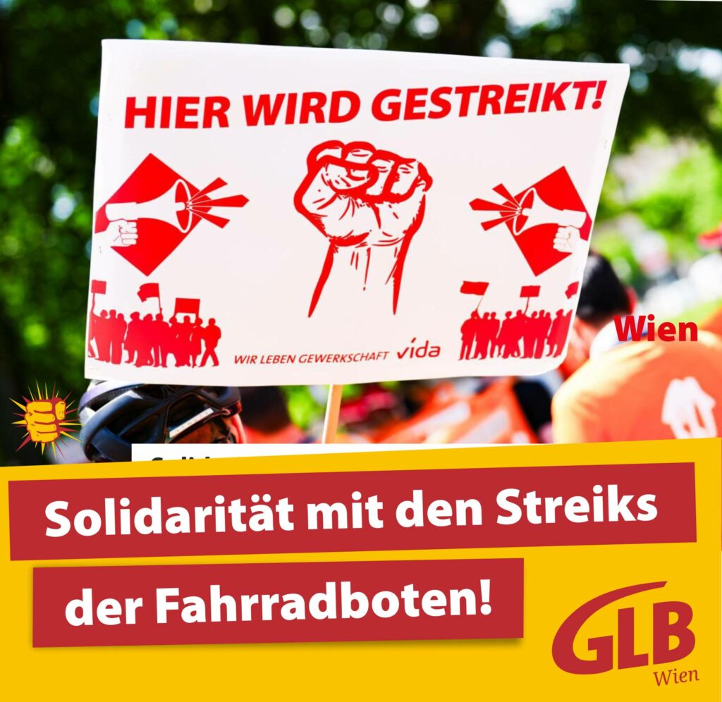 Fahrradbot:innen: Demo und Streik