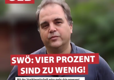 SWÖ-Abschluss: Vier Prozent sind zu wenig!