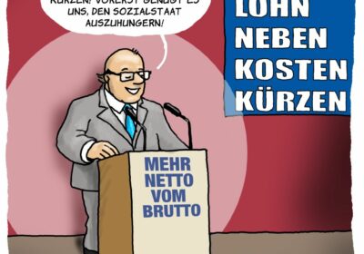 Karl Bergers Cartoon